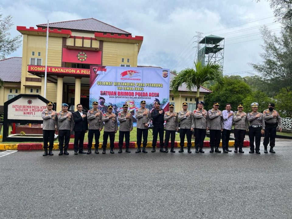 Rayakan HUT Ke-77, Brimob Polda Aceh Gelar Tri Lomba » Lingkar Pos