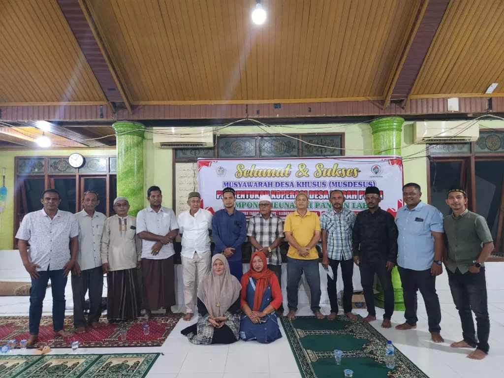 Foto: Peserta Musyawarah Desa Khusus ( Musdessus) Gampong Menasah Panton Labu. (Photo : ist)