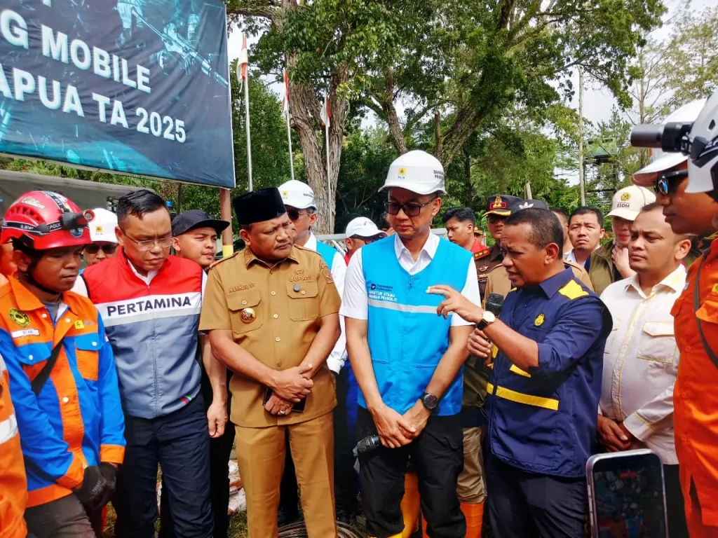 Foto : Menteri Energi Sumber Daya Mineral (ESDM), Bahlil Lahadalia, turun langsung ke Kabupaten Bireuen.