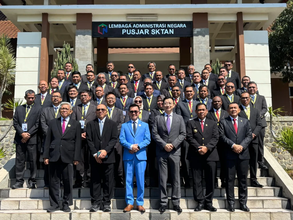 Foto: Sekretaris Daerah (Sekda) Aceh, Muhammad Nasir, mengikuti Pelatihan Kepemimpinan Nasional (PKN) Tingkat I Angkatan LXVIII Tahun 2026 yang diselenggarakan oleh Lembaga Administrasi Negara Republik Indonesia.