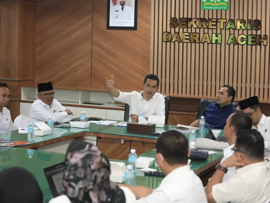 Foto: Pemerintah Aceh memfasilitasi peralihan kepemilikan Rumah Sakit Umum Daerah (RSUD) Cut Meutia dari Pemerintah Kabupaten Aceh Utara untuk Pemerintah Kota Lhokseumawe