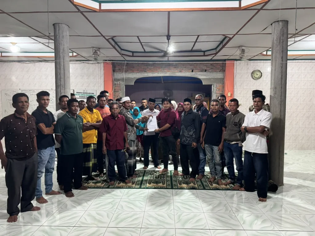 Foto: LBH ANGKARA diberikan kuasa oleh Aparatur Desa Berandang Dayah