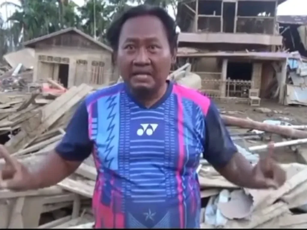 Foto [Screen shot dari akun Tiktok @pawangrimeung] : Wargenet menyampaikan kekesalannya kepada Pemerintah Aceh Utara