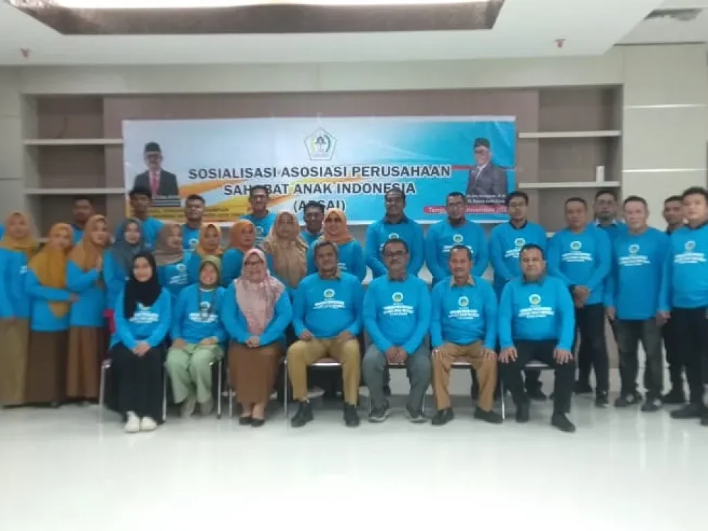 Foto: Pemerintah Kabupaten Aceh Utara membentuk Asosiasi Perusahaan Sahabat Anak Indonesia (APSAI), sekaligus melakukan sosialisasi kepada pemangku kepentingan. Kegiatan itu berlangsung di Oproom Kantor Bupati di Landing Kecamatan Lhoksukon, Selasa, 7 November 2023.