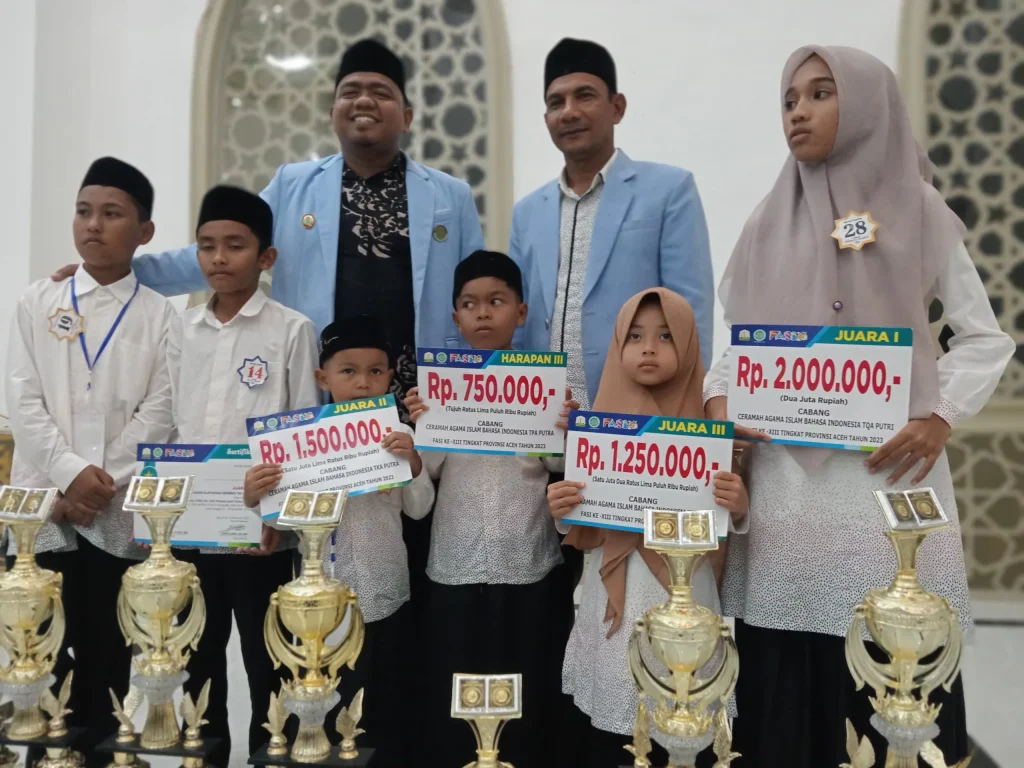 Foto: Kafilah Aceh Utara Meraih Juara