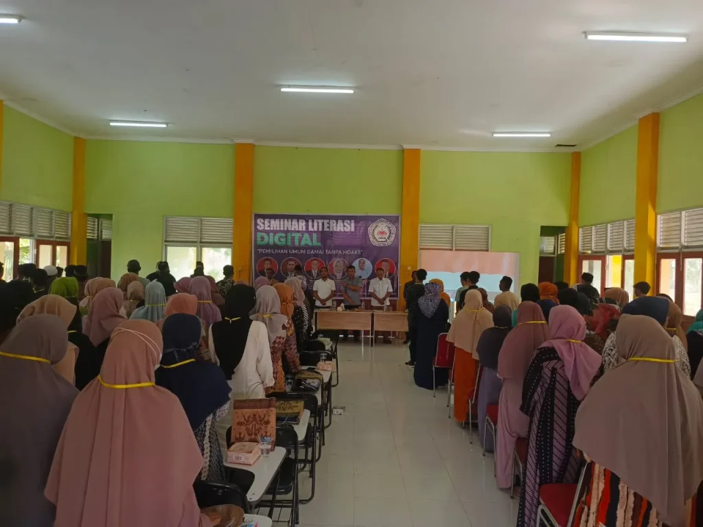 Foto: Ratusan peserta menghadiri seminar yang dilaksanakan PKBM Harapan Milenial.