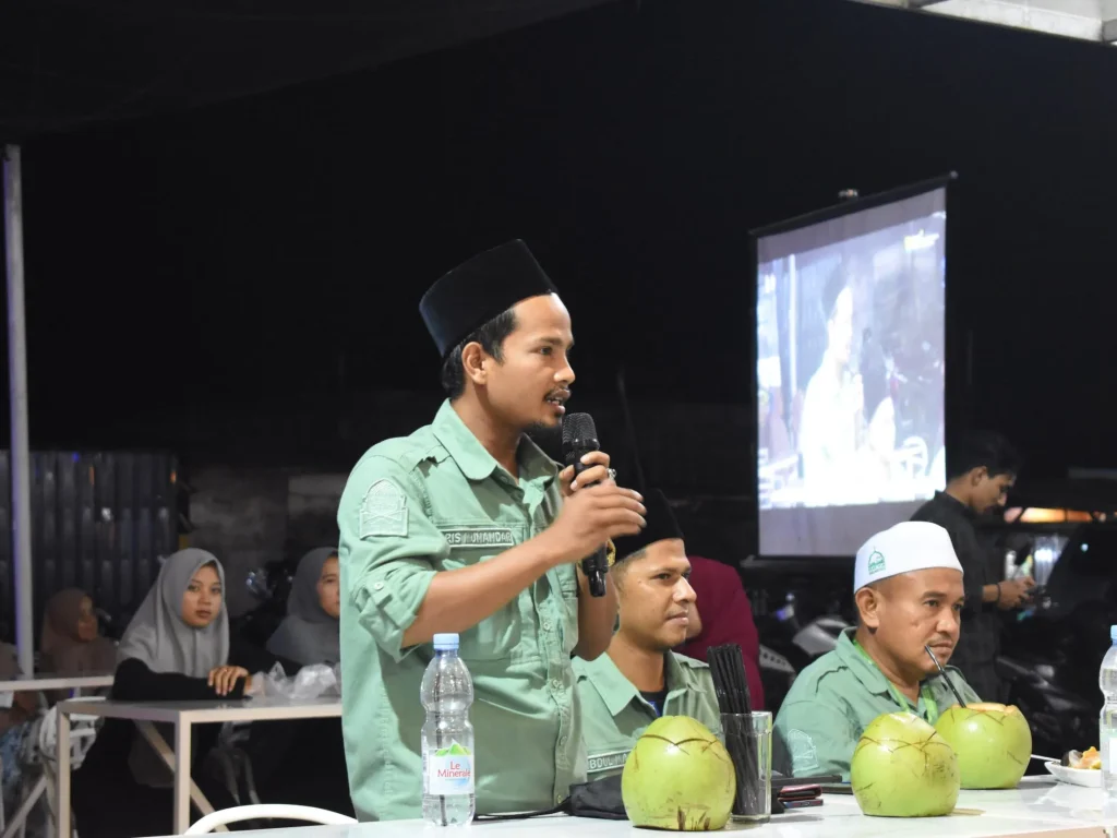 Foto: Ketua Kajian Milenial Rabithah Thabilan Aceh PC Aceh Utara, Tgk Aris Munandar,