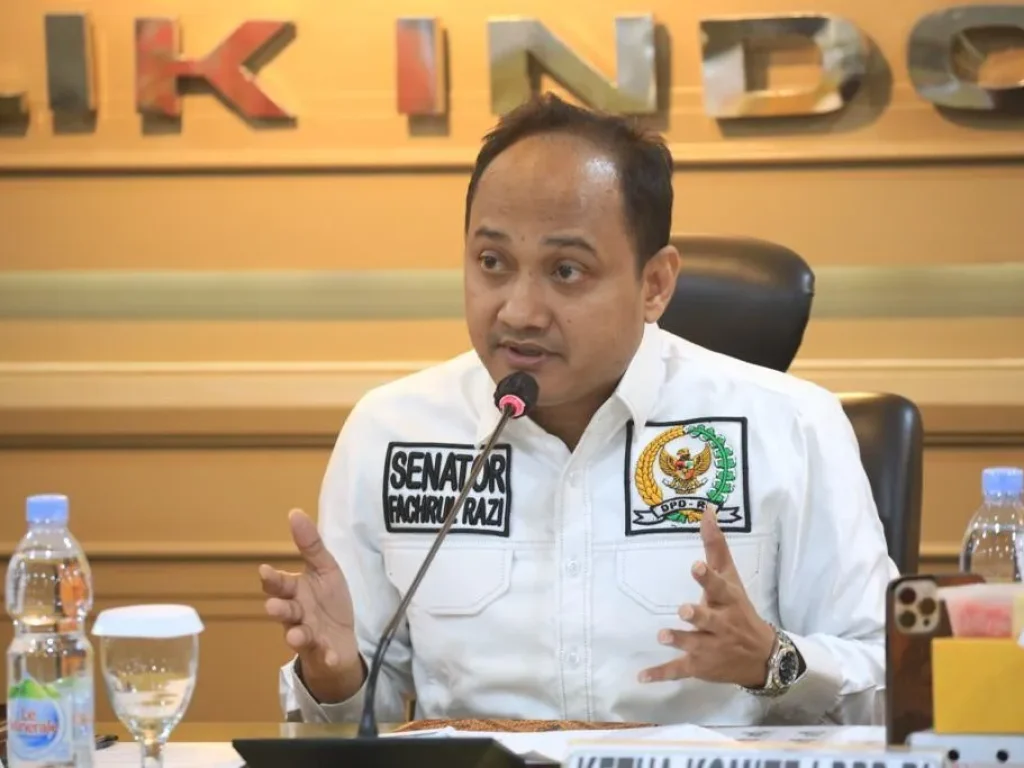 Foto: Ketua Komite I DPD RI Fachrul Razi mengajak insan Pers untuk ikut mengawal proses Pemilihan Umum (Pemilu) 2024