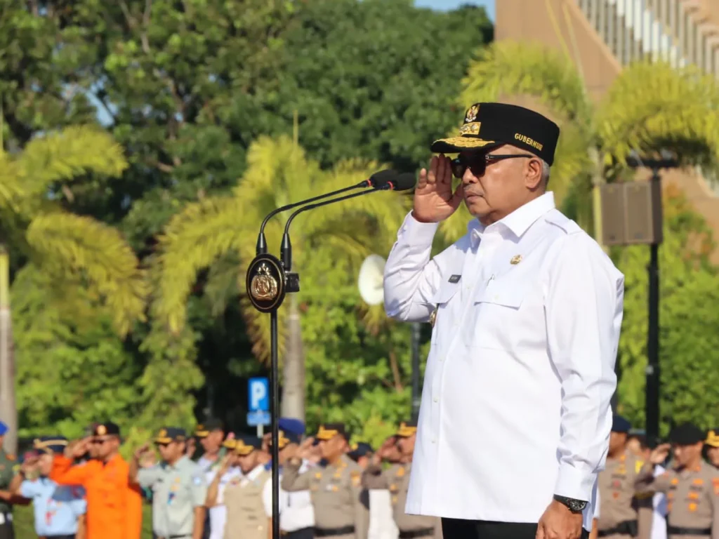 Foto: Penjabat Gubernur Aceh Pimpin Apel Gelar Pasukan