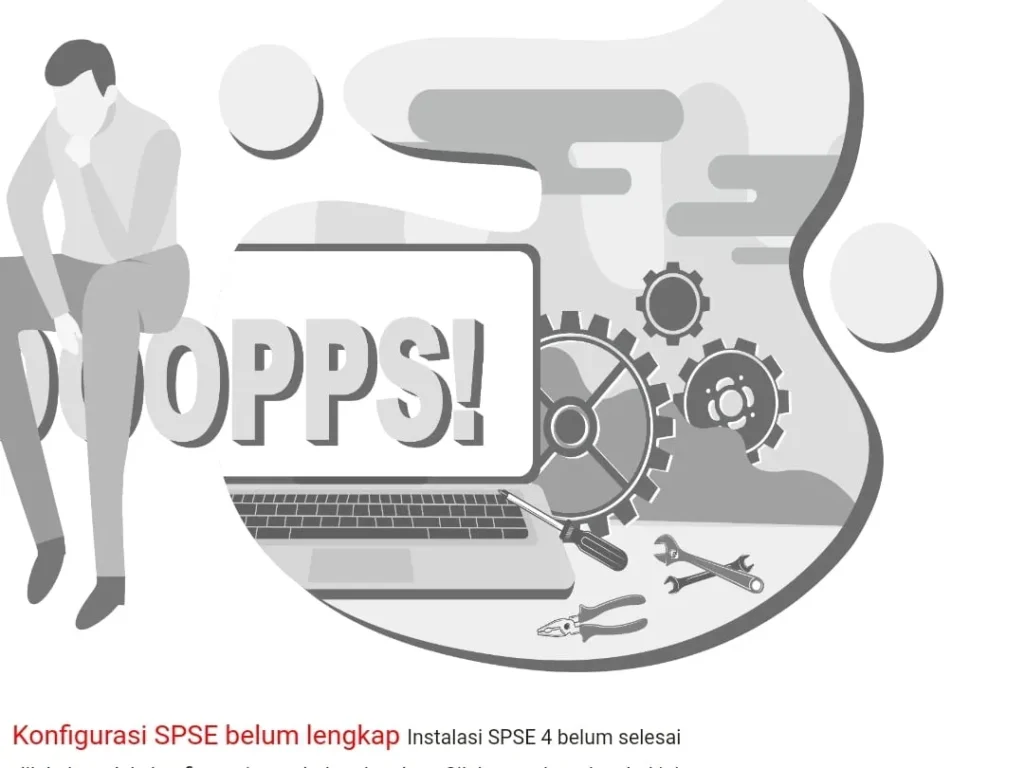 Foto: LPSE Prov Aceh Error