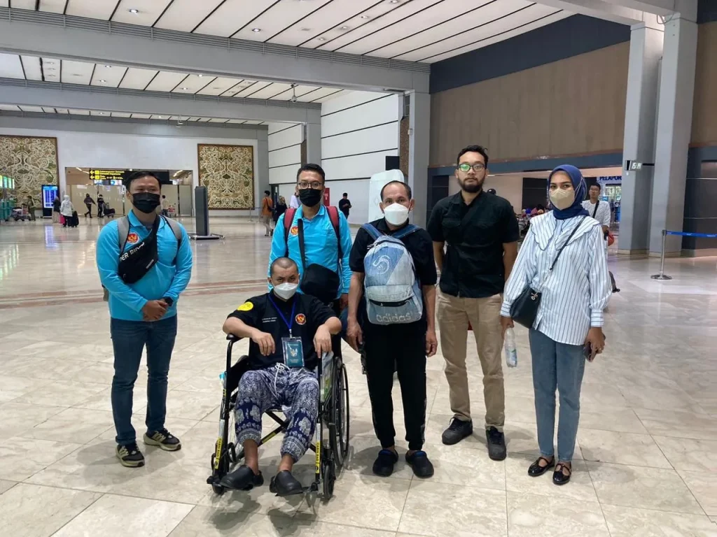 Foto: Gubernur Aceh melalui Badan Penghubung Pemerintah Aceh (BPPA) di Jakarta kembali memfasilitasi pemulangan dua Anak Buah Kapal (ABK) usai menjalani penahan di Thailand.