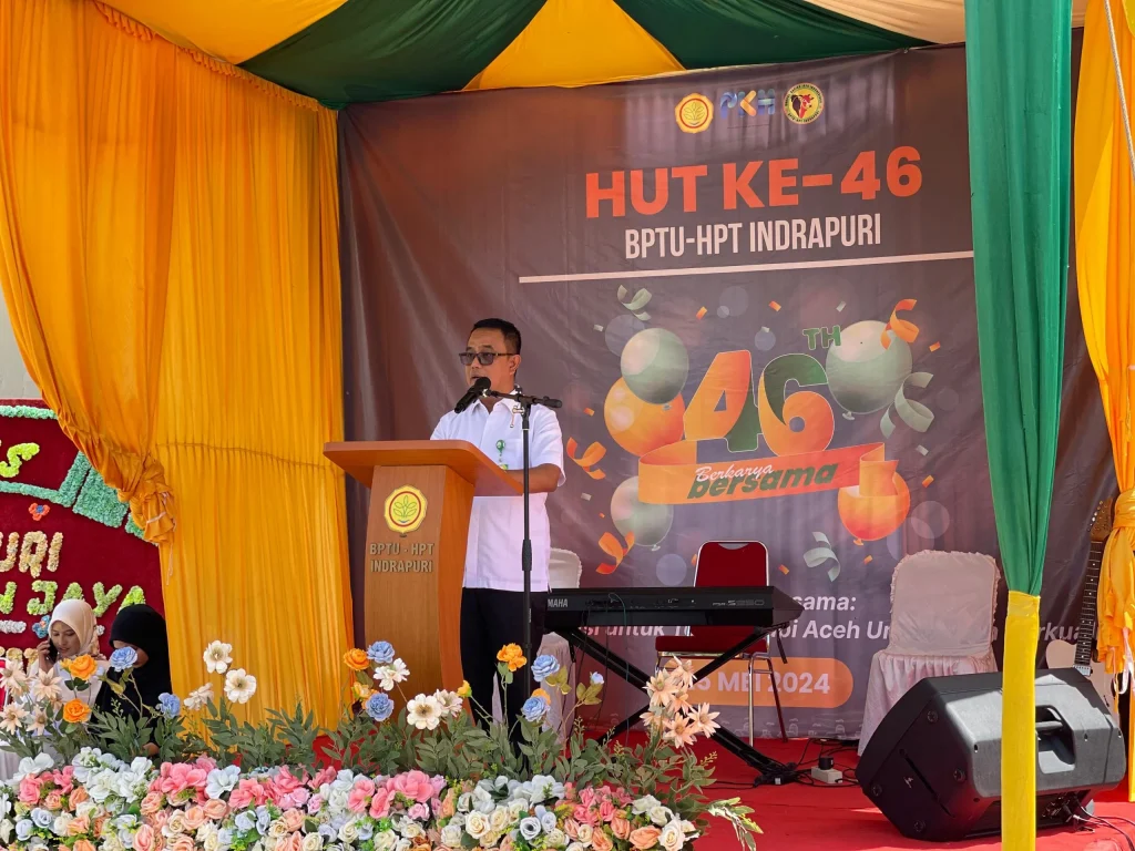 Foto: Pemerintah Aceh mengapresiasi komitmen tim Balai Pembibitan Ternak Unggul dan Hijauan Pakan Ternak (BPTU-HPT) Indrapuri, yang telah berkomitmen dan berinovasi dalam pelestarian plasma nutfah dan peningkatan produktivitas benih serta bibit ternak Aceh.