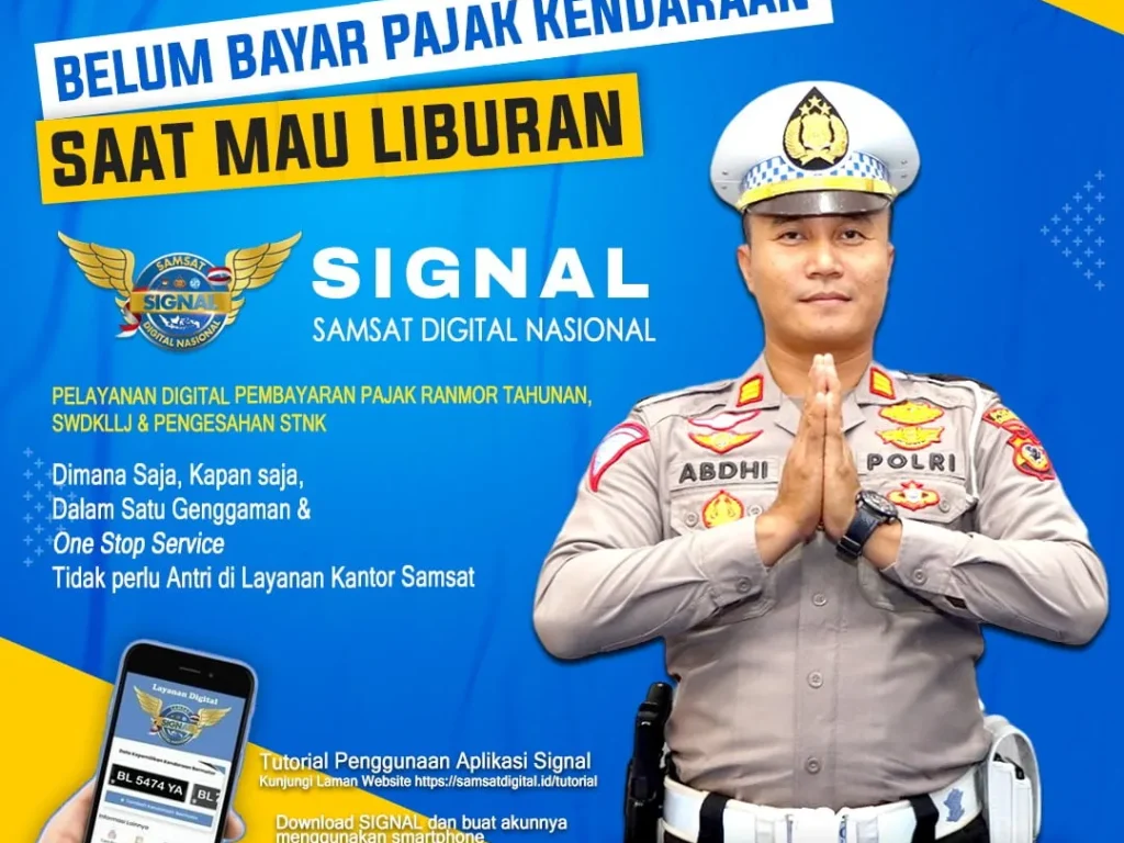 Foto: Himbaua Bayar pajak Satlantas Polres Lhokseumawe