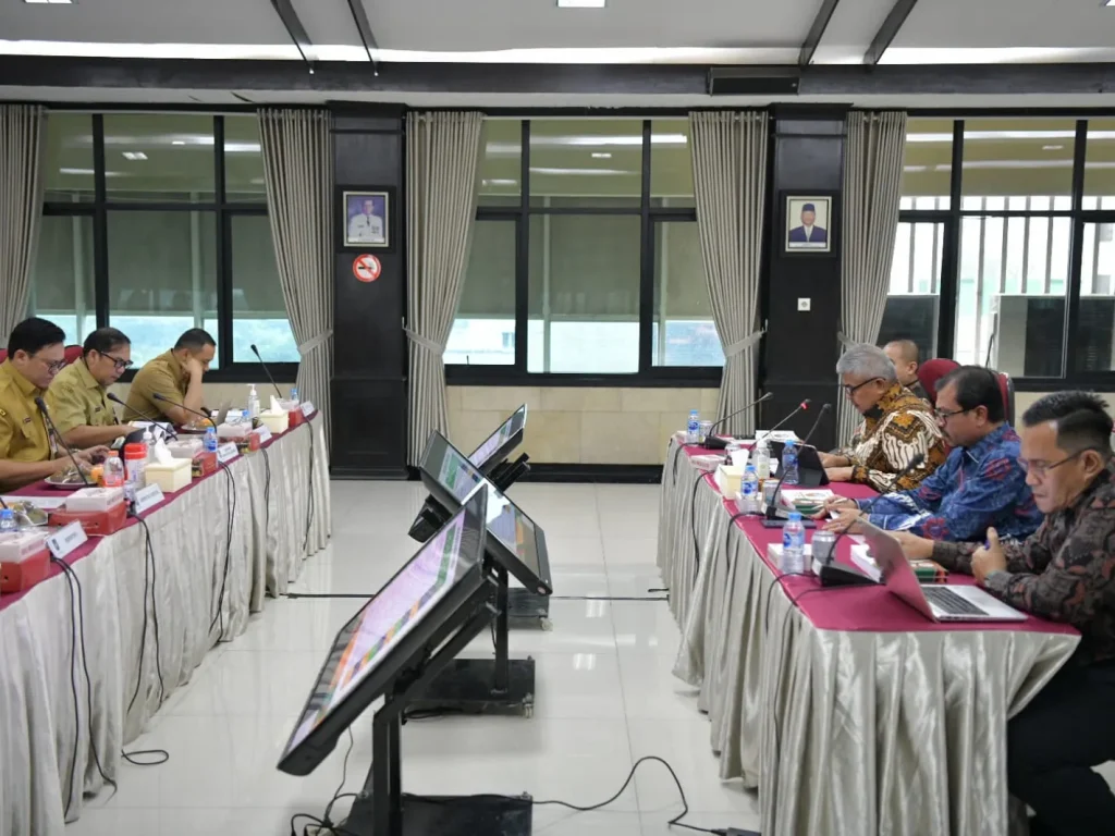 Foto: Menteri Dalam Negeri Republik Indonesia melalui Inspektorat Jenderal (Itjen) Kementerian Dalam Negeri melaksanakan kegiatan evaluasi triwulan kinerja penjabat (Pj) kepala daerah, pada Selasa 25 Juni 2024, di Kantor Itjen Kemendagri Jakarta Pusat.