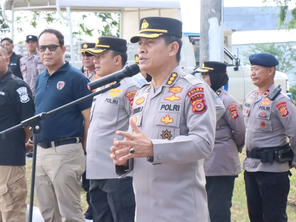 Foto: Irwasda Polda Aceh Kombes Misbahul Munauwar, selaku pengawas kegiatan menyampaikan, Bhayangkara Fest 2024 yang digelar Polda Aceh merupakan rangkaian dari perayaan Hari Bhayangkara ke-78.