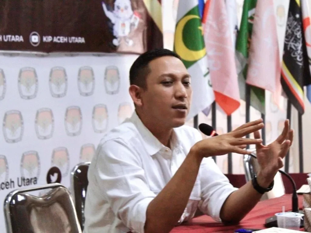 Foto:  Ketua Divisi Perencanaan, Data dan Informasi KIP Aceh Utara, Fauzan Novi