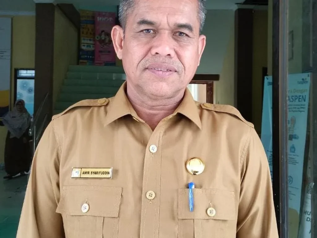 Foto: Kepala Dinas kesehatan Aceh Utara, Amir Syarifuddin, SKM, M.KM