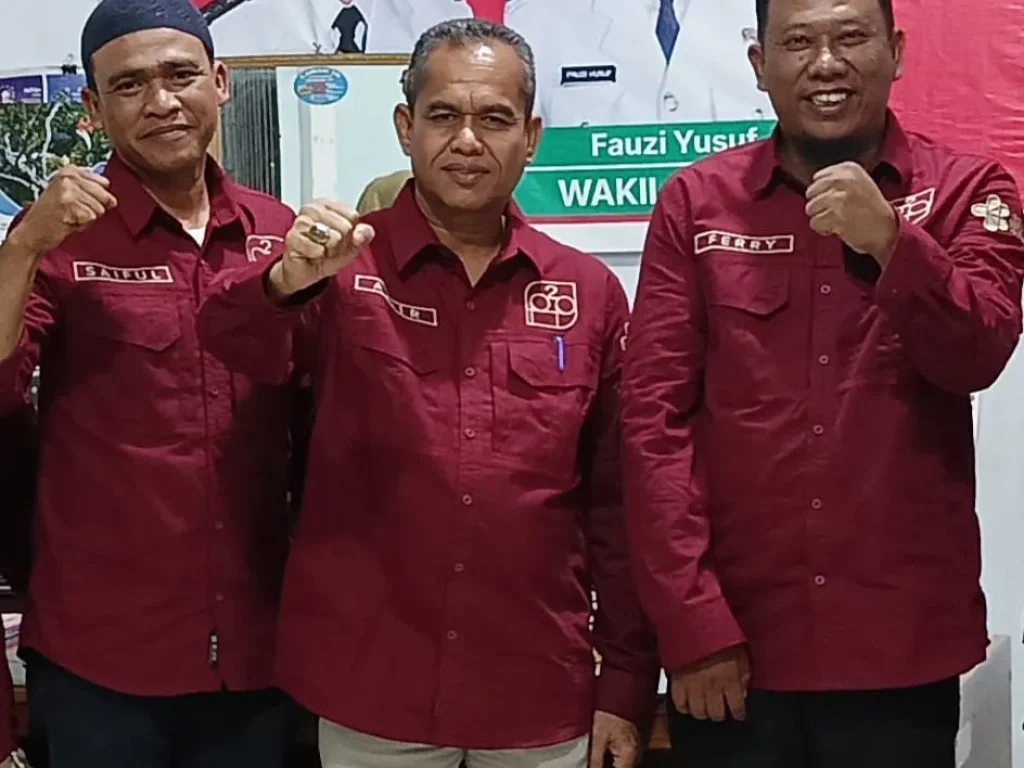 Foto: Kepala Dinas Kesehatan Aceh Utara, Amir Syarifuddin, S.KM, MM didampingi Kepala Bidang dan Pelayanan dr. Ferry Yanto,