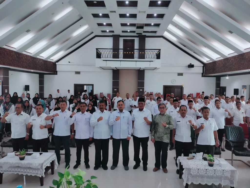 Foto: Pelaksana Harian (Plh) Bupati Aceh Utara, Dayan Albar, SSos, MAP membuka kegiatan Inovasi Daerah