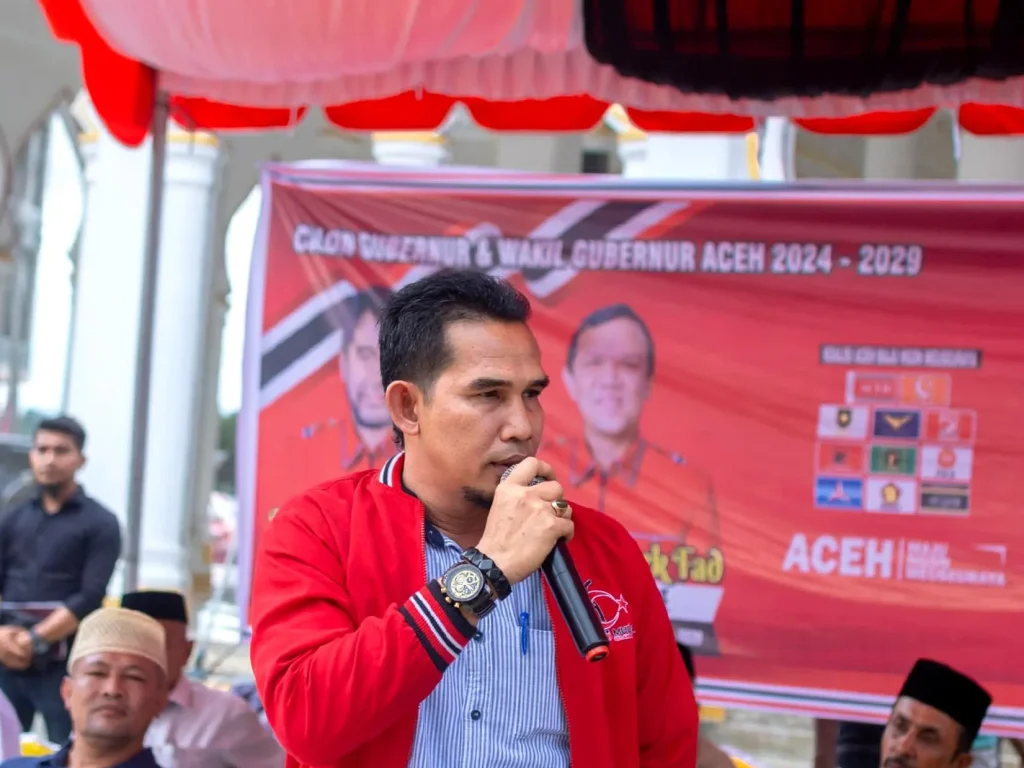 Foto: Nasrizal alias Cek Bay, Komandan Kompi Sagoe Kulam Meudelat Daerah IV Tgk Chik Di Tunong Wilayah Samudera Pase sekaligus Ketua Fraksi Partai Aceh DPRK Aceh Utara