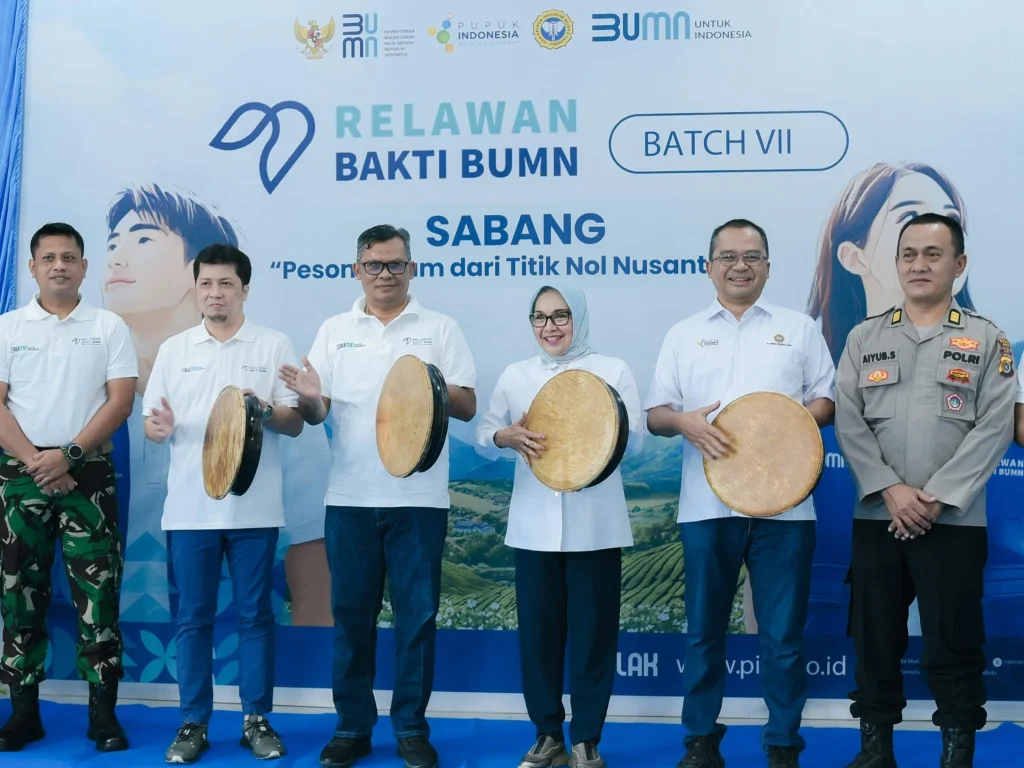 Foto: Relawan Bakti BUMN Batch VII Tahun 2025 Pupuk Indonesia Group di Gelar di Kota Sabang