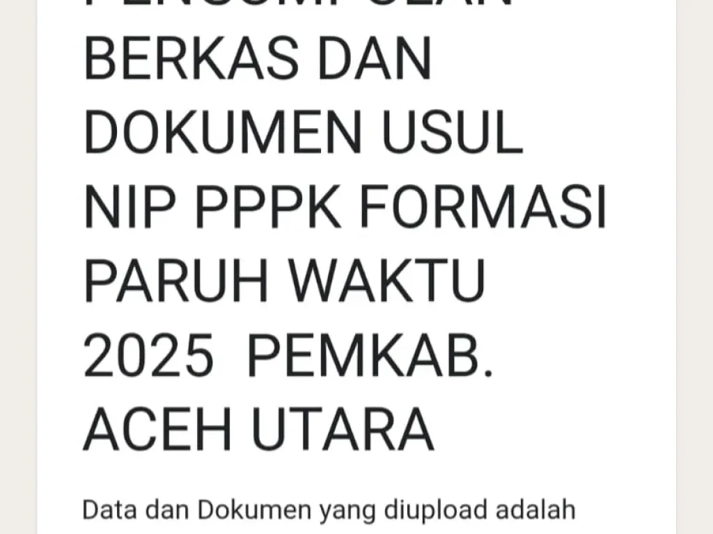 Foto: Capture link PPPK paruh waktu