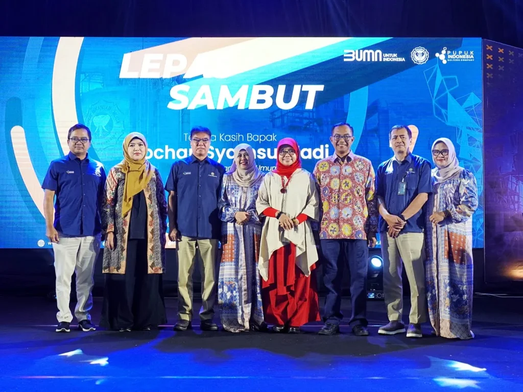 Foto: PT Pupuk Iskandar Muda melaksanakan tradisi Peusijuek dan seremoni Lepas dan Sambut jabatan Direktur Keuangan & Manajemen Risiko
